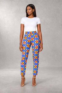 Dihya Print Pants — Multi — ALLEON Fashion