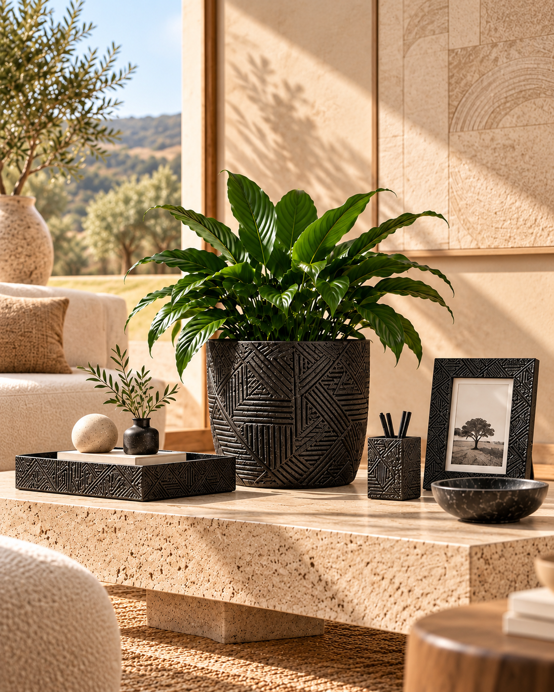 Kasai Weave Catchall Tray – ALLEON HOME collection context